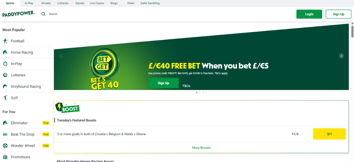Paddy Power Bet