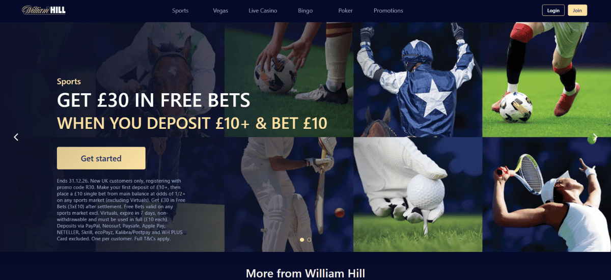 William Hill Bet